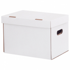 Картонная коробка 330х230х230 мм (архивная) А4 белый